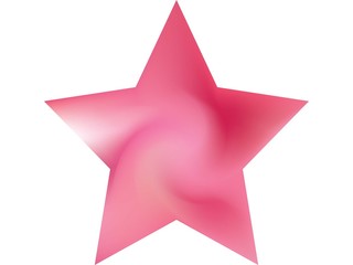 Obraz premium Set of pentagram colorful backgrounds.