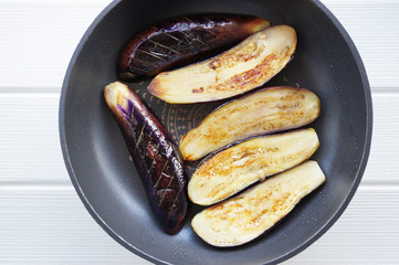 フライパン焼きナス
