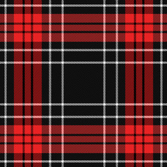 Christmas new year Tartan. Pattern Scottish cage