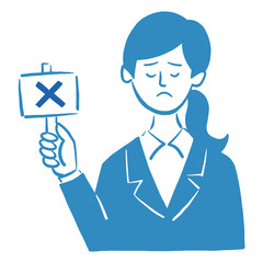 businesswoman simple