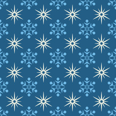 Christmas seamless pattern for fabric and wrapping paper design