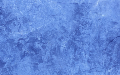 Background - grain texture blue paint wall. Beautiful abstract grunge decorative navy blue dark wallpaper.