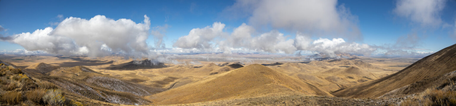 Panorama from Winnemucca Mountain