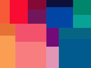 color geometric block pattern background polygonal style ,LED light color dot , line art , paint like illustration background of spiral fractal geometric modern