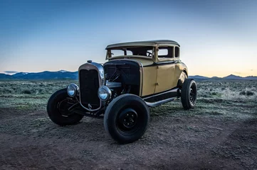  Vintage cars at a racing event in Monte Vista Colorado © Kory McNail