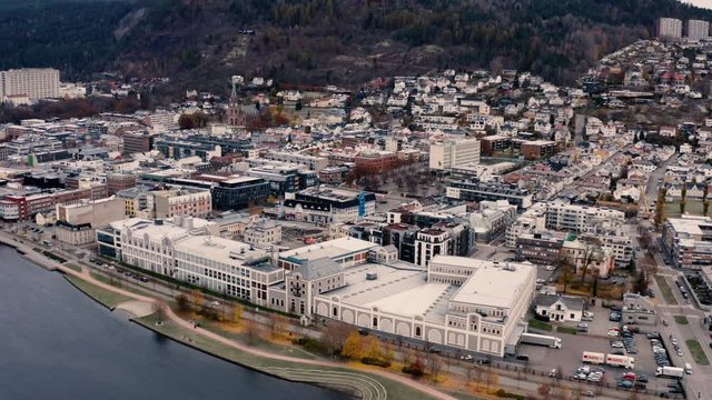 The Norwegian city of Drammen