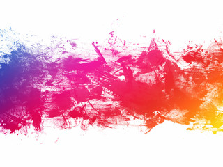 Colorful Abstract Artistic Watercolor Paint Background 
