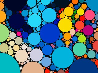 color geometric block pattern background polygonal style ,LED light color dot , line art , paint like illustration background of spiral fractal geometric modern