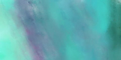 abstract fine brushed background with cadet blue, aqua marine and pastel blue color and space for text. can be used as texture, background element or wallpaper