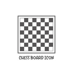 Chess board icon simple flat style vector illustration.