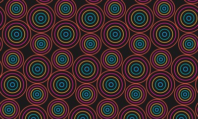 abstract pattern. with colorful lines and dark background. simple concept and flat style. suitable for background