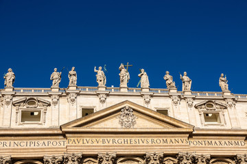 Details from Saint Peter basilica