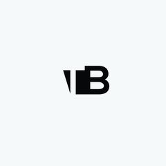 TB initials letter creative logo icon vector black color free download