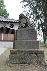 Obraz premium 久伊豆神社の狛犬像