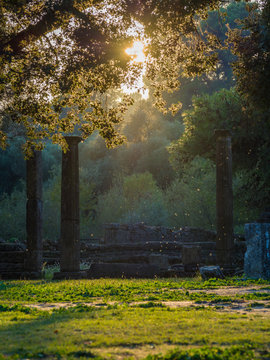 The Anciant Olympia In Greece