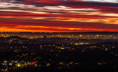 Obraz premium Pretoria, the capital city of South Africa's skyline.