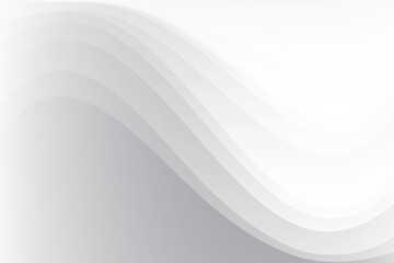 Abstract geometric white and gray color background. Vector, illustration.