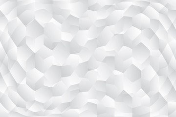 Abstract geometric white and gray color background. Vector, illustration.