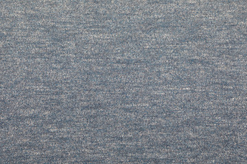 Fototapeta na wymiar Heather blue knitted fabric textured background