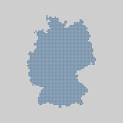 map of Germany