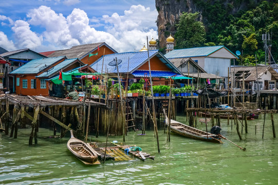 Koh Panyi fishing village, Phang Nga Bay, Thailand