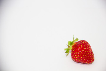 strawberries on a white background. Isolate