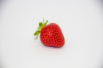strawberries on a white background. Isolate