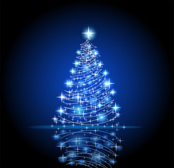 Abstract Christmas backgrpund.