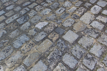 stone cobblestone street road texture paving road geometric light grey background