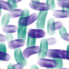 Brush strokes seamless pattern. Hand drawn abstract background.