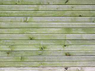 Fototapeta premium Wooden wall made of old aged logs