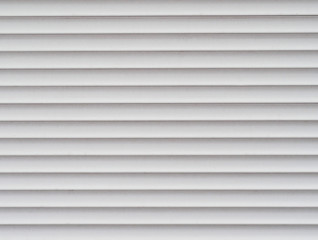 Fototapeta premium Background of horizontal white metal stripes