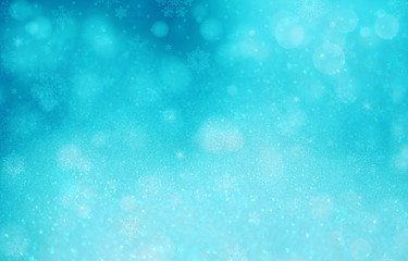 Christmas luxury illustration of beautiful snowflakes