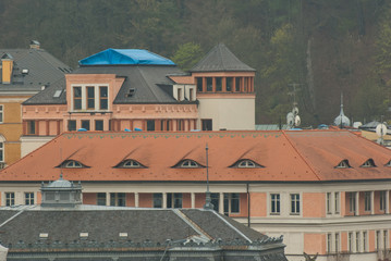 Dächer in Karlsbad