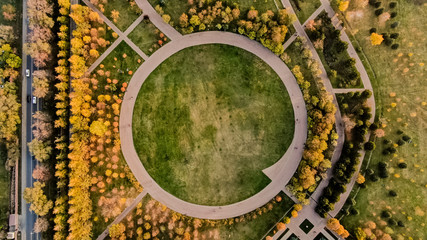 park aerial view
