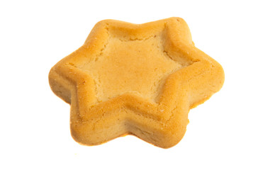 butter cookies isolated