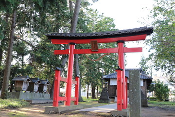 久伊豆神社の鳥居