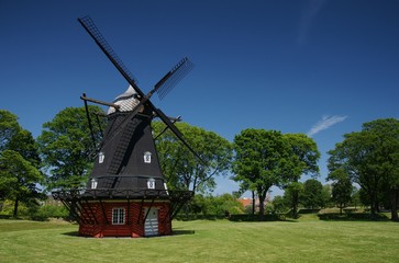 Windmill in Kastellet Fortress Copenhagen