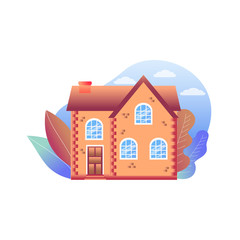 House modern style icon . Concept For rent. Welcome to your new home, real estate service concept. Vector illustrations.