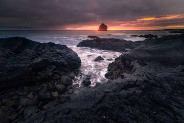 Valahnúkamöl area in Reykjanesta peninsula, Iceland.