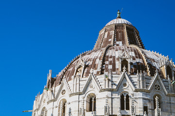 Baptistery in Pisa, Italy