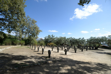 October 13, 2019, Cuacos de Yuste, Spain. Nazi Cemetery