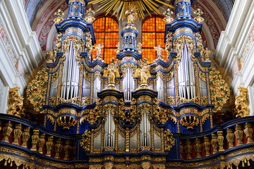 Barokowe organy w Sanktuarium Maryjnym w Świętej Lipce