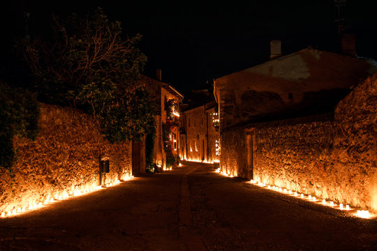 Noche de las velas, villa de Pedraza