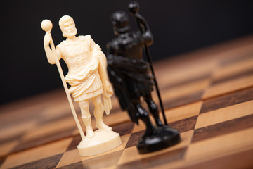 King and Queen Chess piece Concept