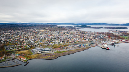 The Norwegian town of Horten