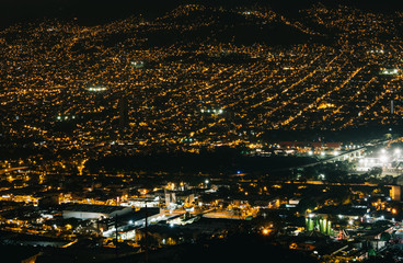 City lights Medellin, Colombia