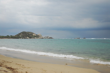 Plage déserte