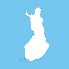 map of Finland