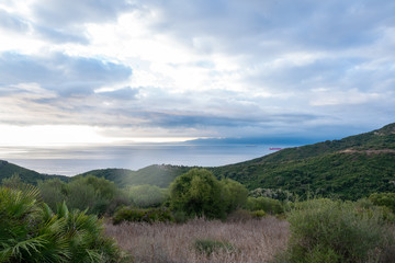 Fototapeta na wymiar Algeciras hiking trail